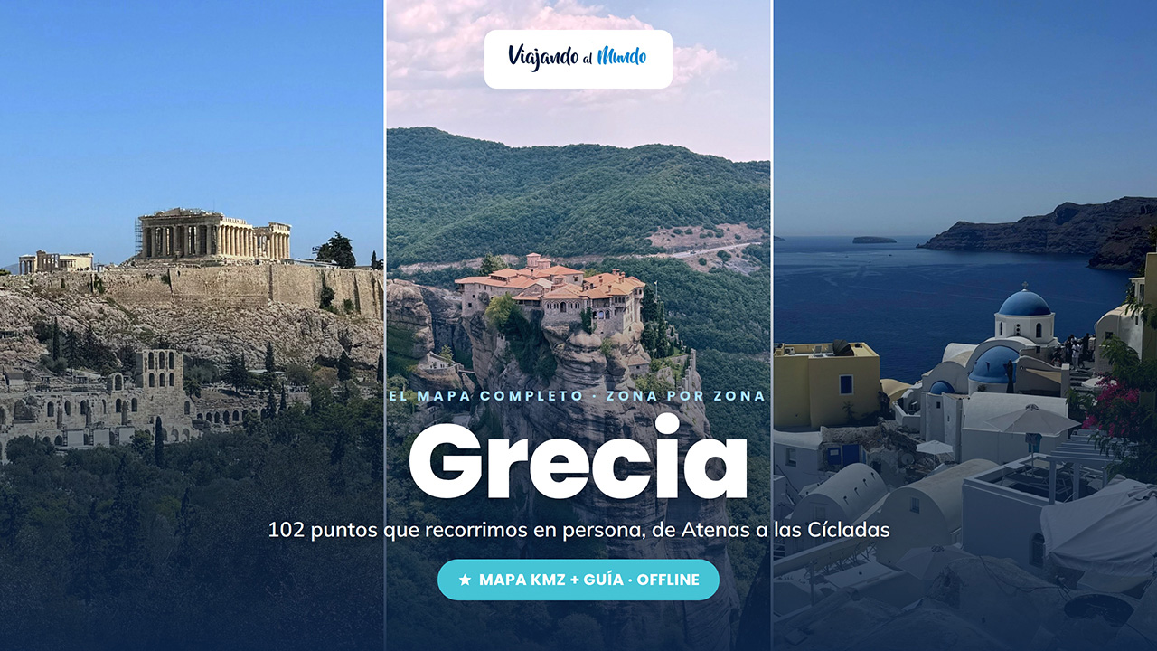 De Atenas a las Cícladas (mapa + guía)